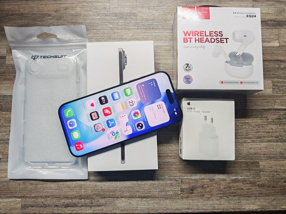 Като нов iPhone Air 256 GB Black 22м гаранция