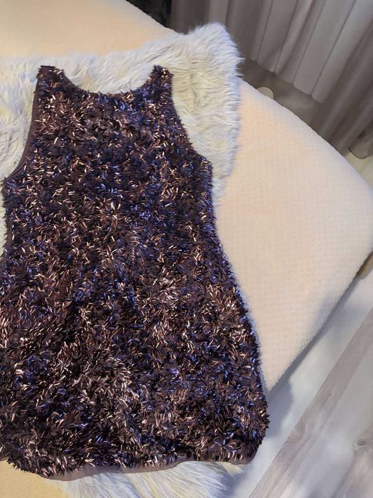 Парти рокля с пайети