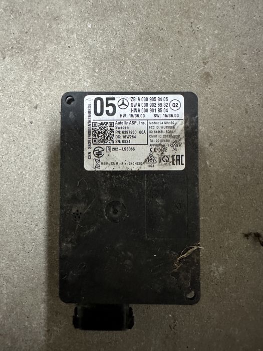 Senzor radar Mercedes C, E, CLA, A Class cod A0009058406