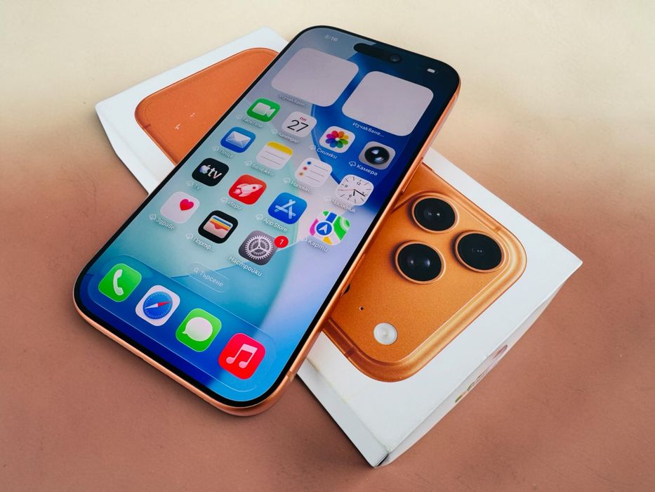 Apple iPhone 17 Pro 256GB Orange 100% Батерия! Гаранция!