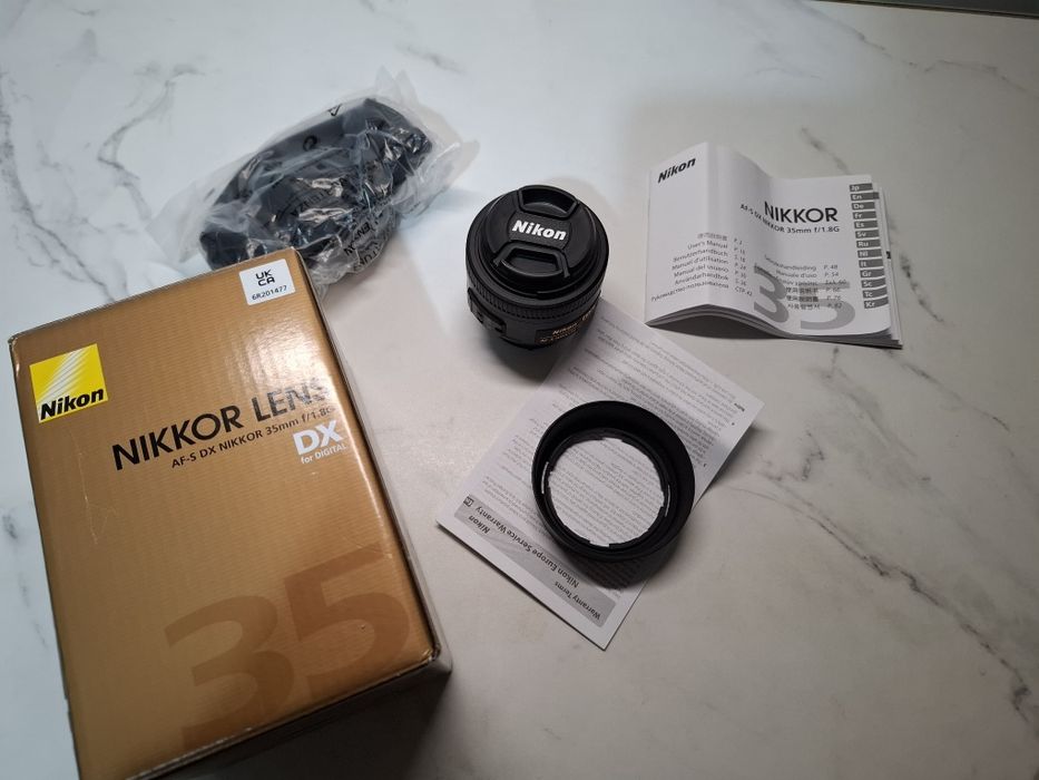 Vand obiectiv Nikon 35 mm f 1.8 DX AF-S