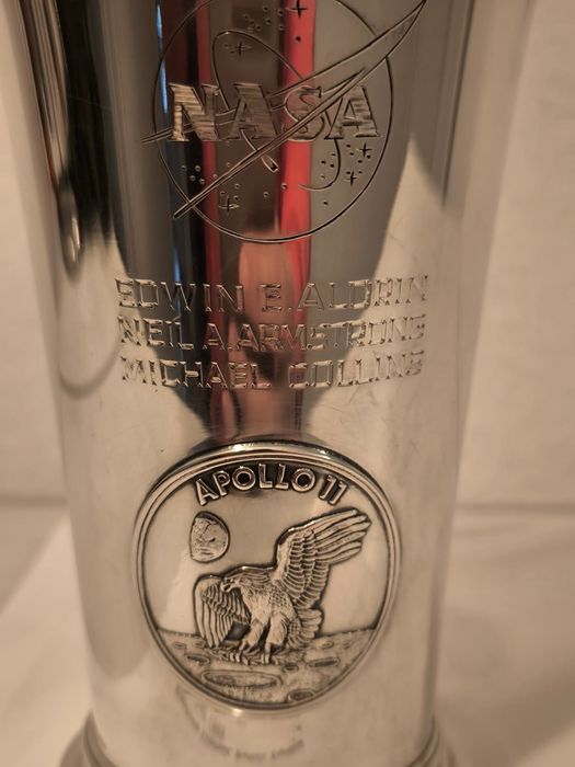 Сребърна чаша NASA Аполо 11