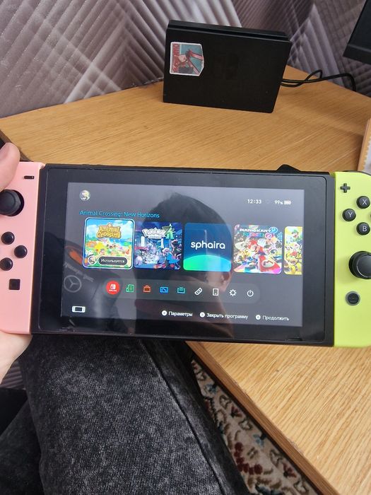 Прошитый nintendo switch версии покемон