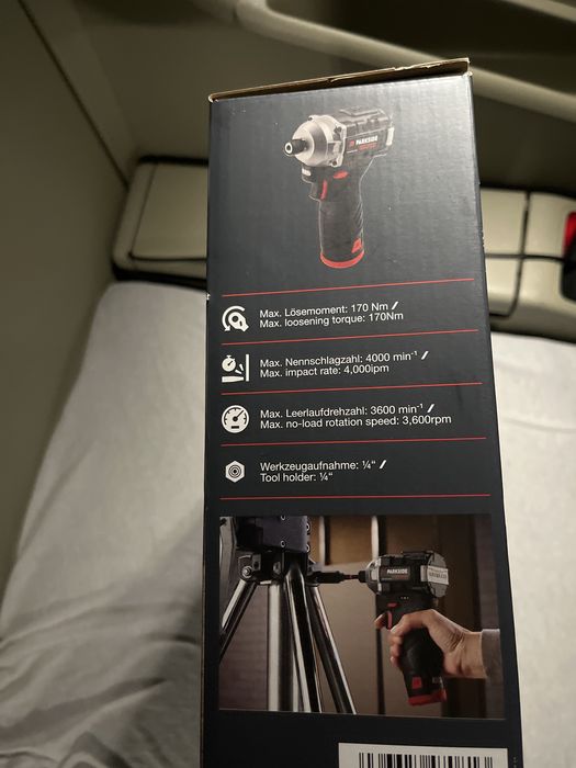 Чисто нов комплект Parkside Performance 12V