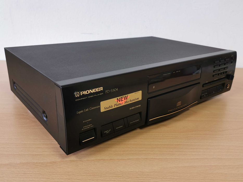 Pioneer PD-S504 CD плейър в отлично състояние / Stable Platter Mechanism / Legato Link