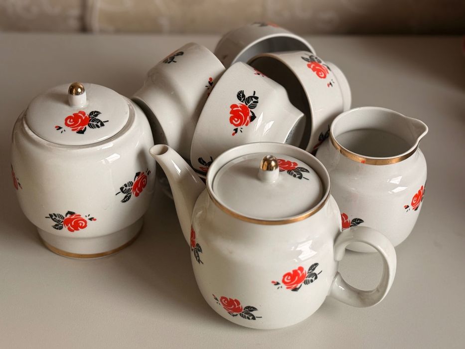 Чайный сервиз, б/у