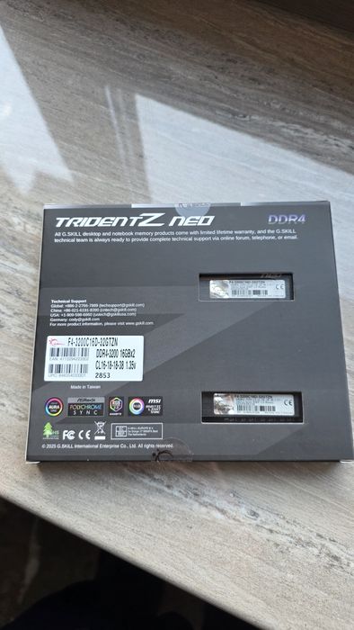 Trident Z Neo DDR4