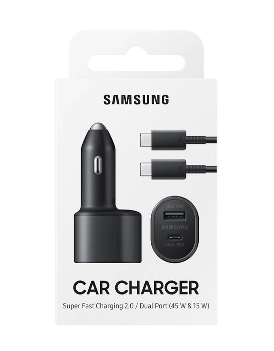 Автомобилное зарядное устройство Samsung 45W