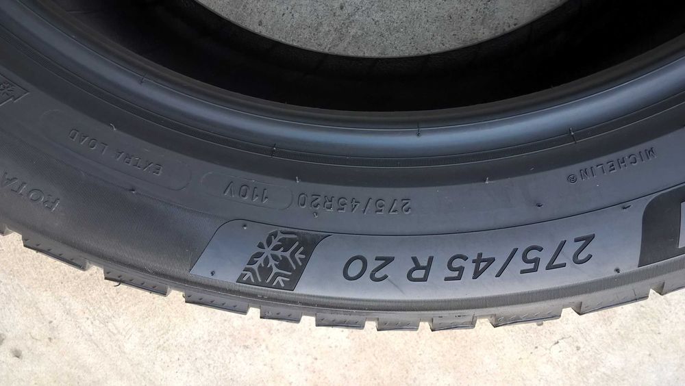 O anvelopa iarna 275 45 20 michelin pilot alpin 5 suv profil 7,8 mm