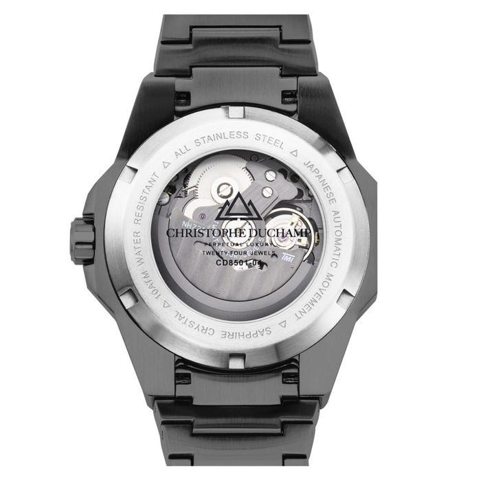 Ceas Duchamp - Raidillon Skeleton Automatic black