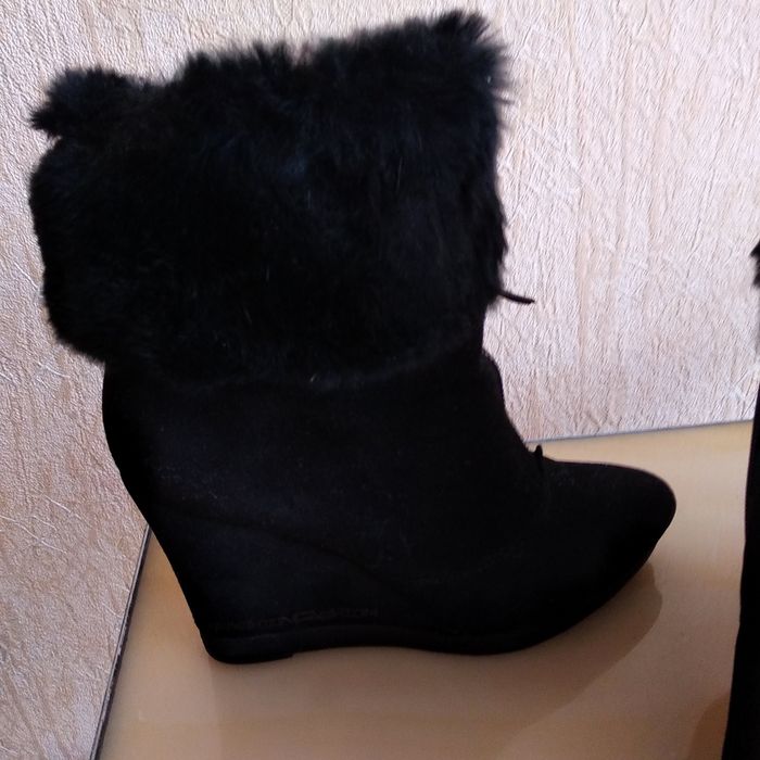 Батильоны зима черного цвета