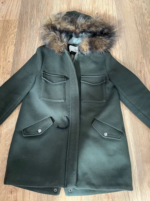 Palton Zara 152cm 11-12 ani
