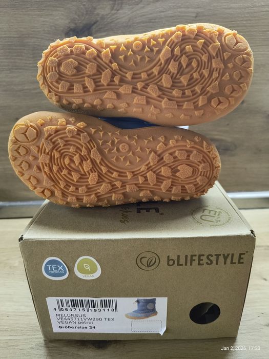 Боси апрески bLIFESTYLE MELURSUS petrol, р-р 24, унисекс
