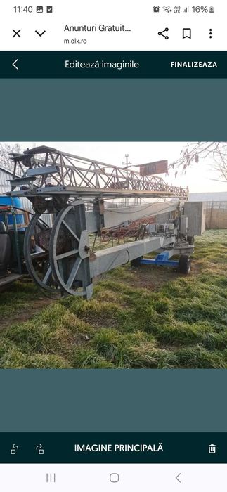 Macara zincata 16 m constructii