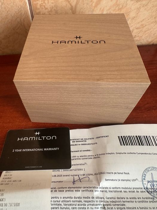 Ceas Hamilton barbati
