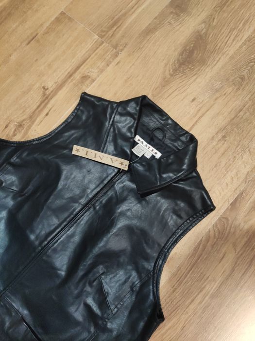 Vestă damă Ami din piele naturala marimea M/L