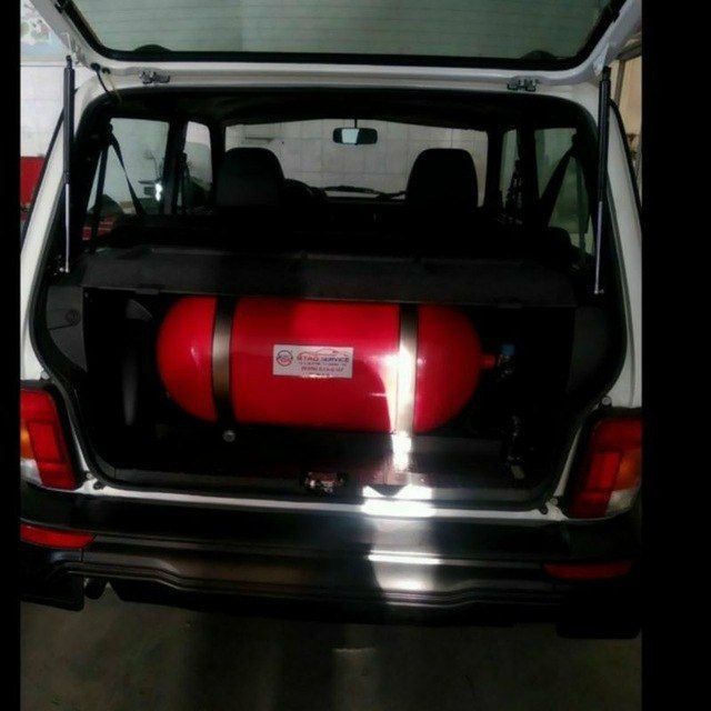 metan gaz balon ustanovka