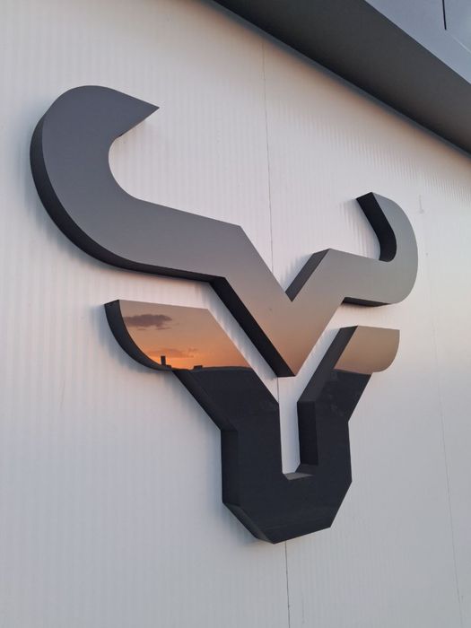 Реклама буквы баннера