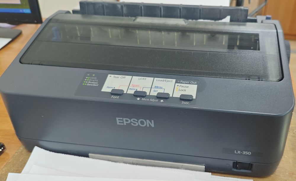 Матричный принтер epson lx 350