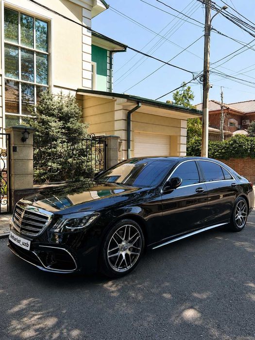 Mercedes-Benz W222 haydovchi bilan | Kortej | To'y | Aeroport | Kartej