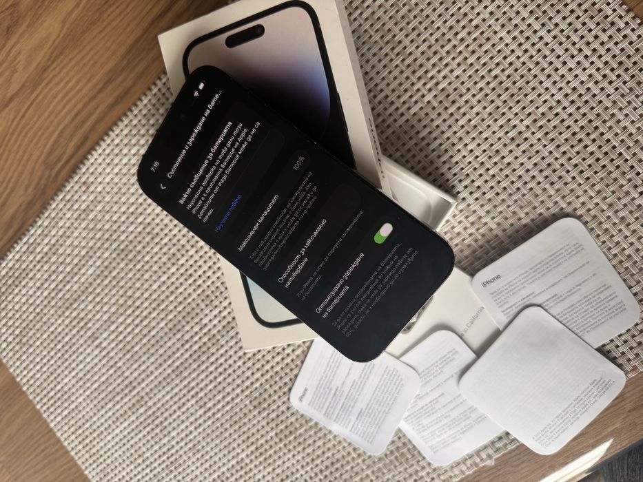 Apple Iphone 14 PRO 128gb 100% батерия