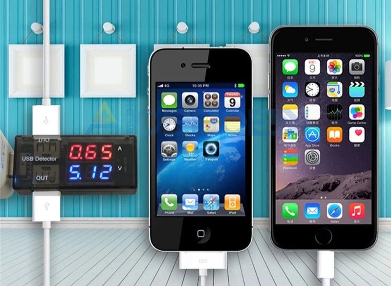 Tester tensiune intensitate curent cu mufă USB