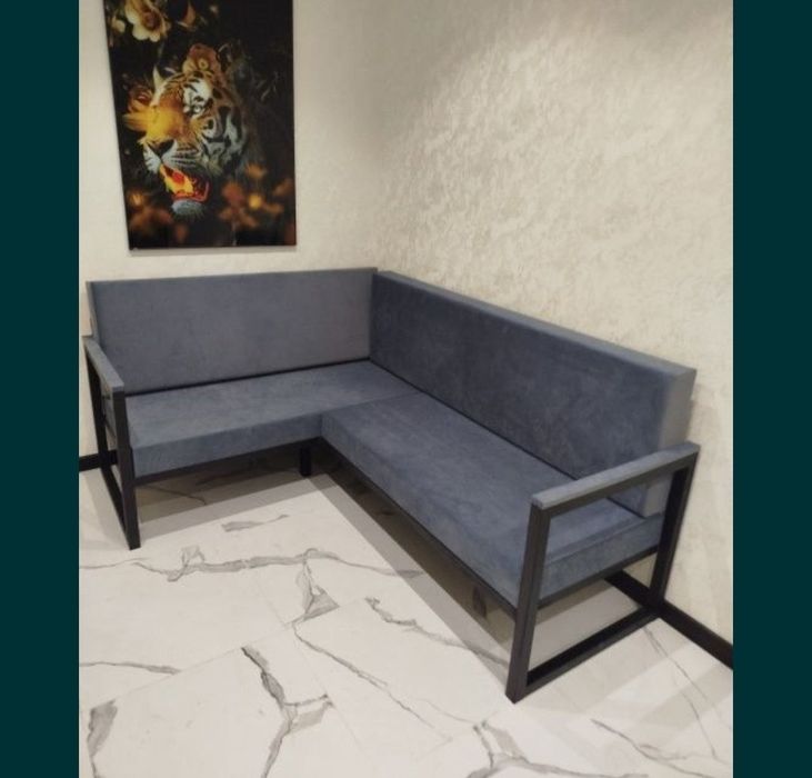 Divan kreslo loft dizayinda
