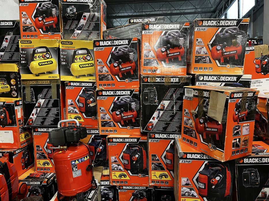 Compresor aer vertical fara ulei Black&Decker 24 Lt Resigilat Grantie