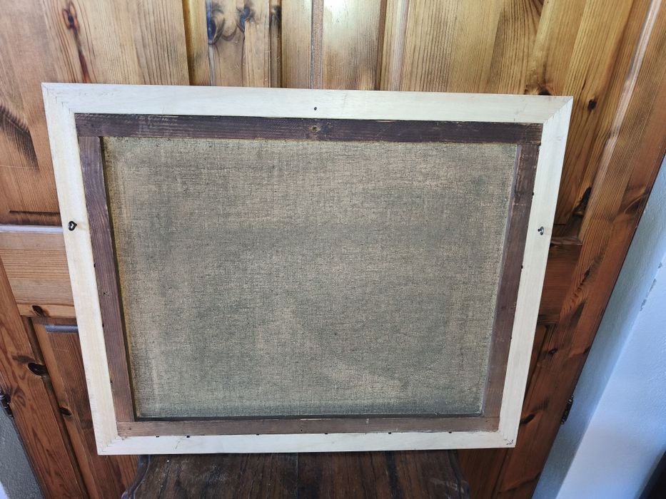 Tablou pe pânză cu sticlă de protecție