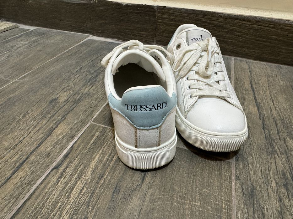 Обувки Trussardi естесвена кожа