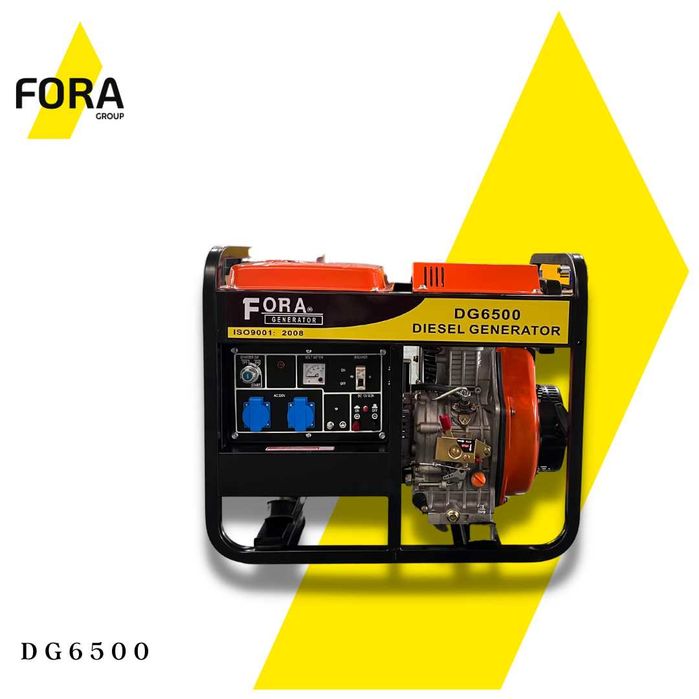 Генератор дизельный FORA DG 6500 (5Kw) от FORA GROUP: 650 у.е. - Generatorlar va transformatorlar Toshkent на Olx