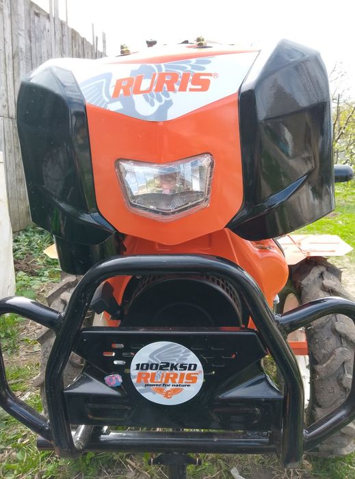 Motocultor Ruris nou neutilizat 11 cai putere rodajul nefăcut cu toate agregatele