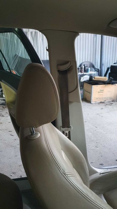 interior/scaune piele crem Skoda Octavia 2