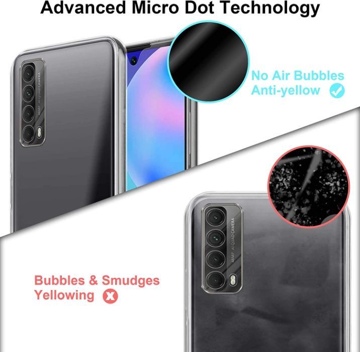 Husa CRYSTAL cu protectie 360° fata + spate pt. Huawei P Smart 2021