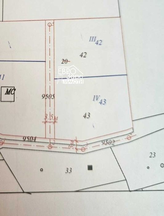 Продава се Парцел в Стара Загора, м-т Голеш - 700 кв.м за 52 €/кв.м - Снимка #3