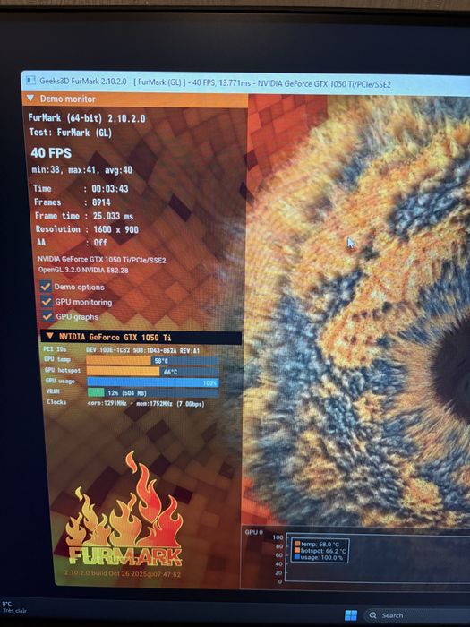 VANDUT Placa Video Gaming GTX 1050Ti Asus