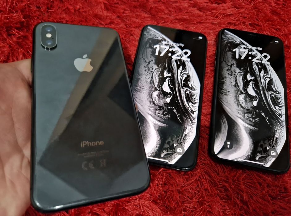 -Iphone XS, Noi, 64Gb, 4Ram Black Nefolosit ireprosabil Bat-84% Nefolosit-Bateria a scazut ca a stat in depozit nefolosit nici un semn de uzura