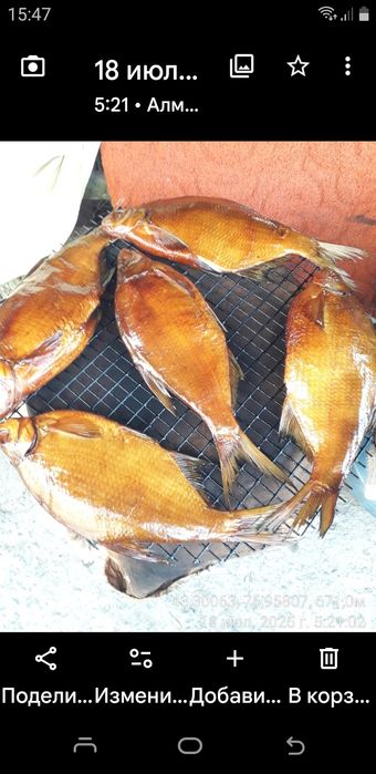 Продам лещ горячего копчения