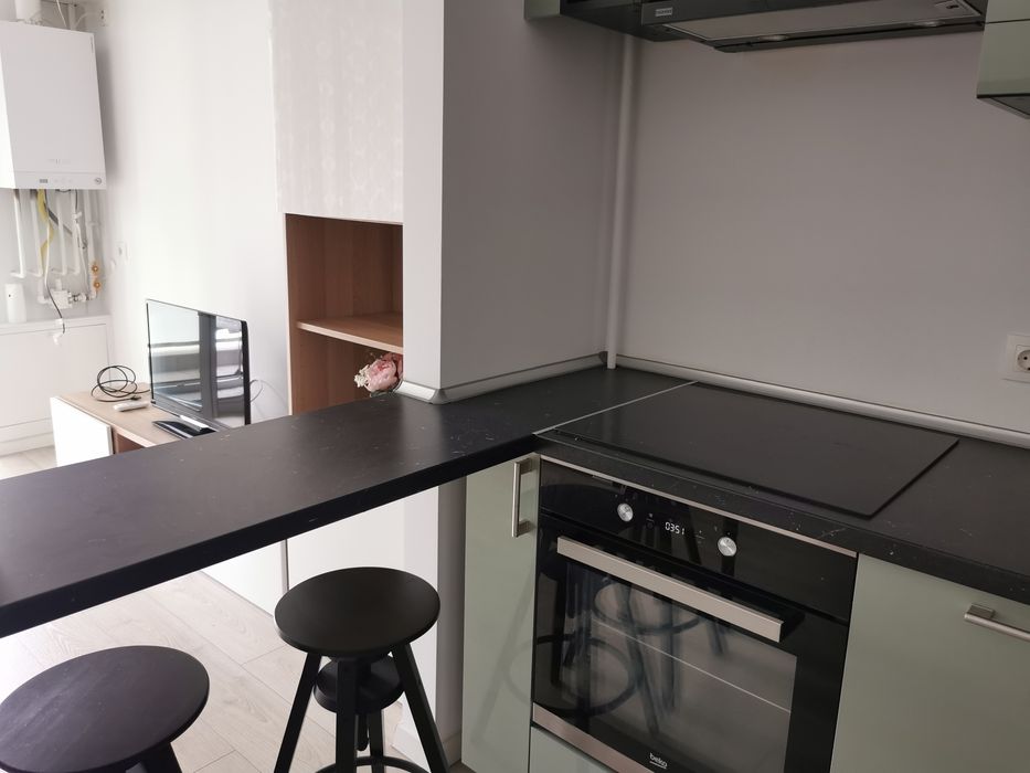 Mobila bucatarie+masina spalat vase slim