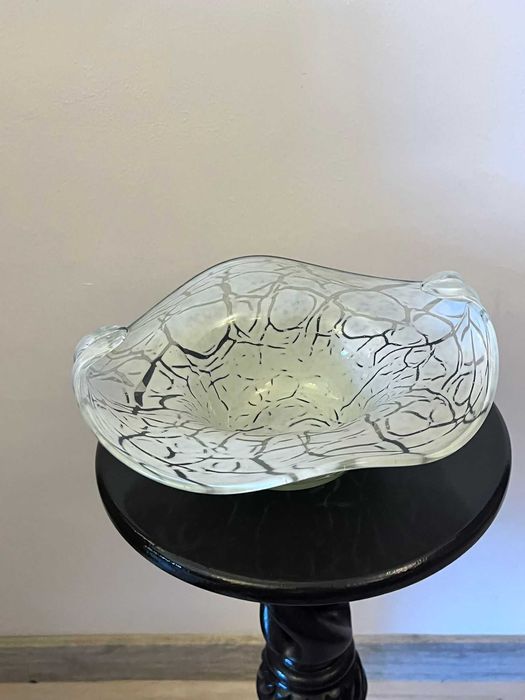 Fructiera centru de masa vechi cristal MURANO bibelouri bibelou