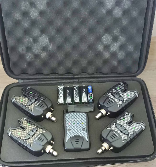 SET 4 Avertizori cu Statie Robinhan + 4 Swingere MKM3 FULL BLACK