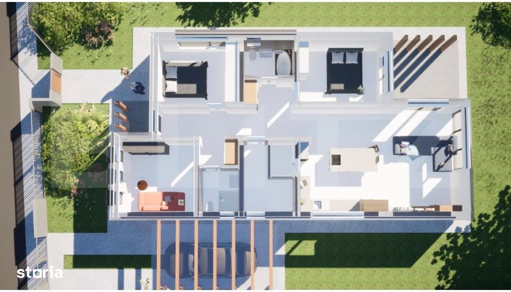 Teren intravilan, 1500 mp, proiect si autorizatie de construire, zona