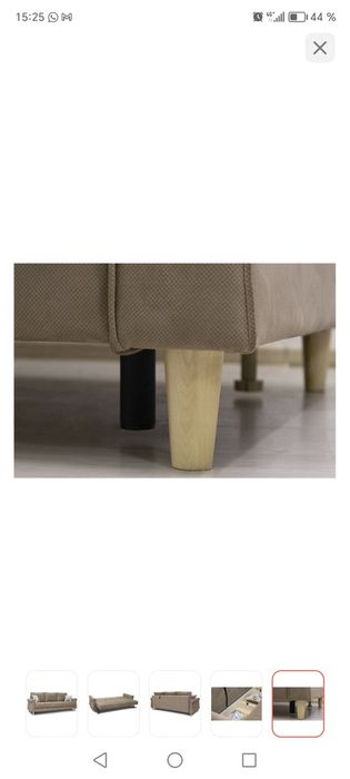 Продам диван прямой, цвет кофе