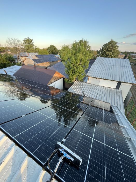 Spalare curatare panouri fotovoltaice Braila Galati  Tecuci  Matca