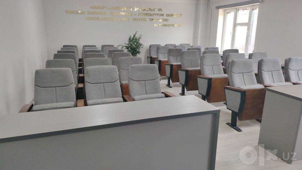 Кресло для кинотеатров - производство O'zbekiston bo'ylab yetqazib brm