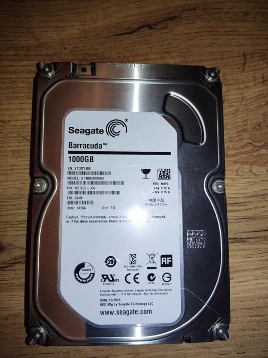 Жёсткие диски 2Tb/ 1Tb новые