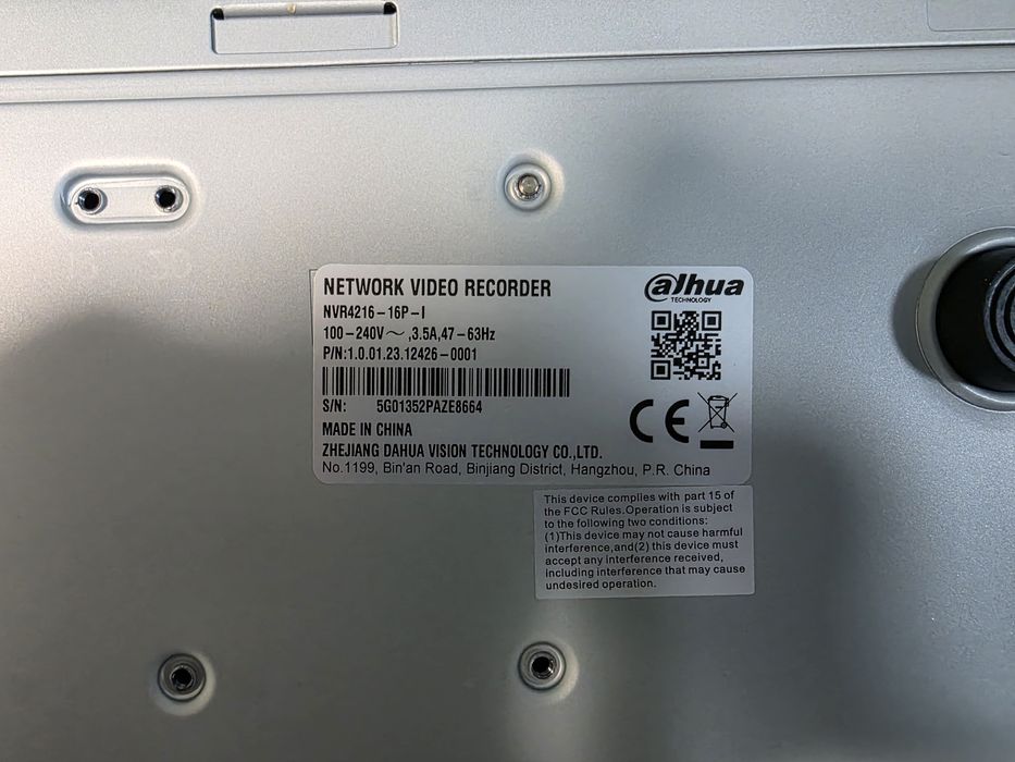 NVR4216-16p-i Dahua 16 канален