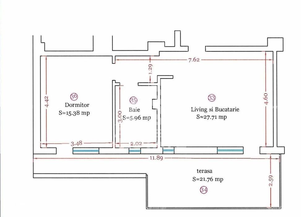 Apartament cu 2 camere de inchiriat, Timisoara, Torontalului