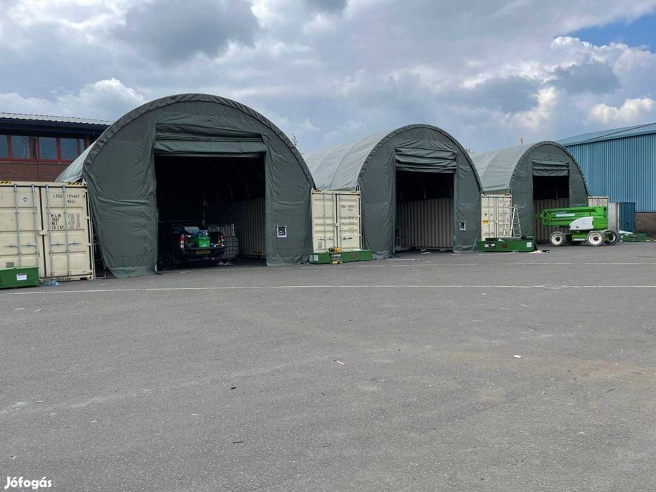 Cort container 8m x 6m pe containere de 20' Cluj-Napoca • OLX.ro