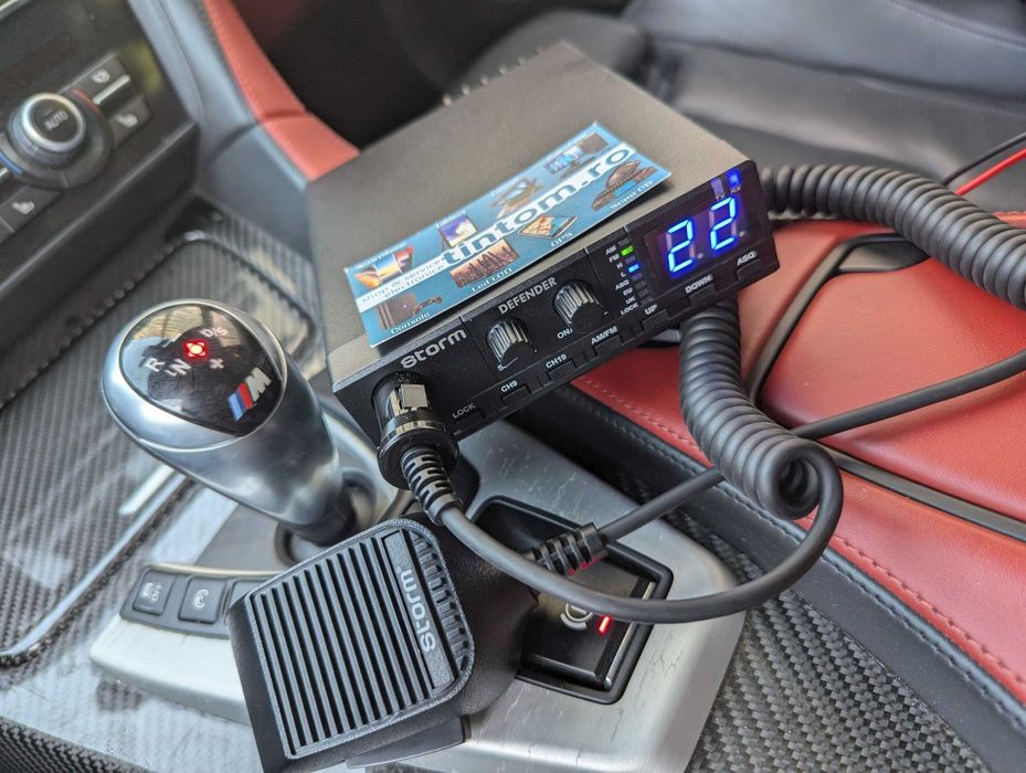 Statie Radio CB STORM DEFENDER 15 * Editie noua 2026 * Autosquelch